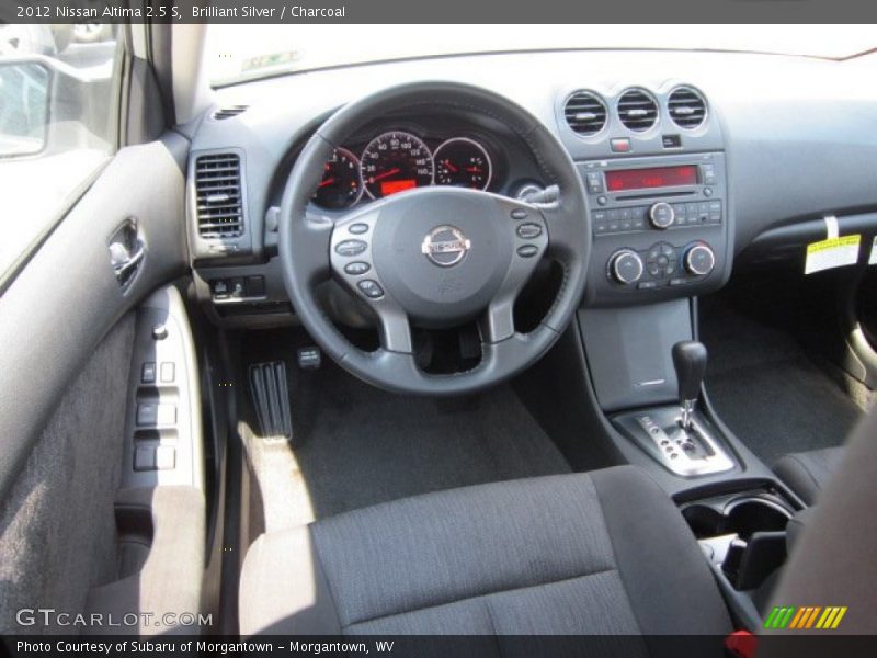 Brilliant Silver / Charcoal 2012 Nissan Altima 2.5 S