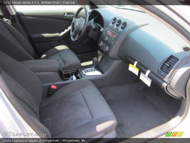 Brilliant Silver / Charcoal 2012 Nissan Altima 2.5 S