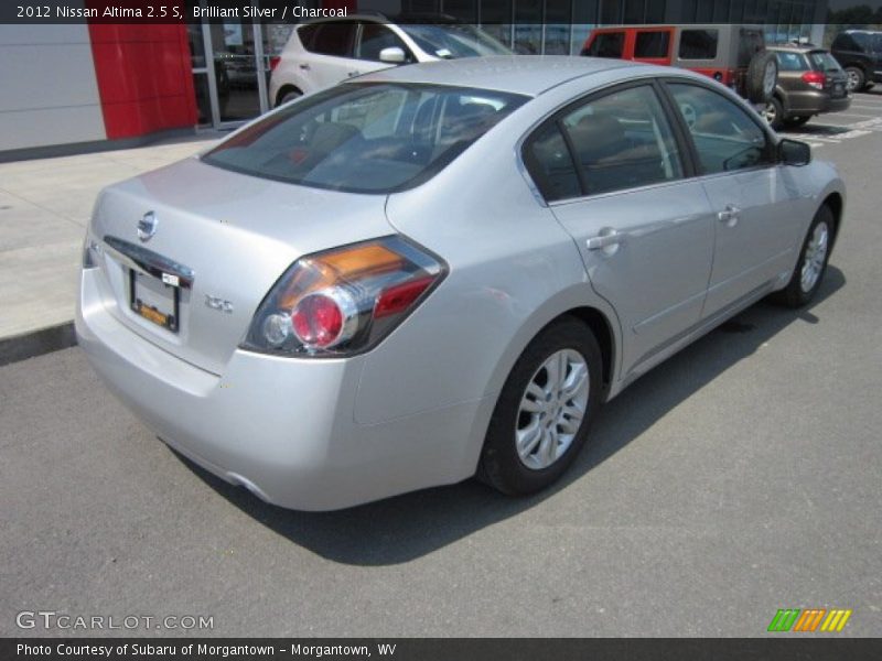 Brilliant Silver / Charcoal 2012 Nissan Altima 2.5 S