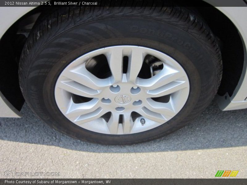 Brilliant Silver / Charcoal 2012 Nissan Altima 2.5 S