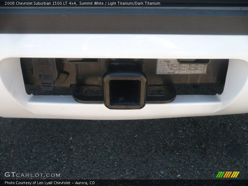 Summit White / Light Titanium/Dark Titanium 2008 Chevrolet Suburban 1500 LT 4x4