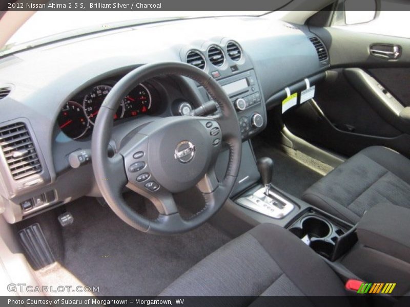 Brilliant Silver / Charcoal 2012 Nissan Altima 2.5 S