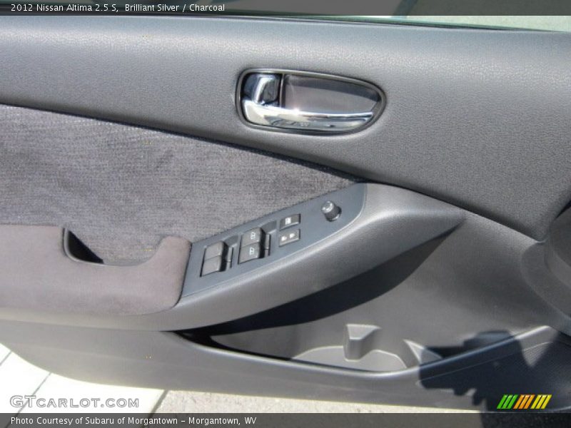 Brilliant Silver / Charcoal 2012 Nissan Altima 2.5 S