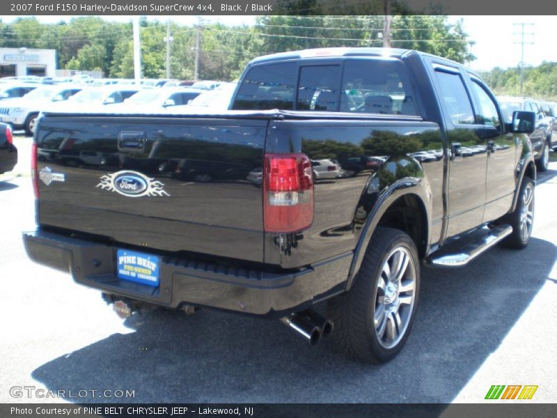 Black / Black 2007 Ford F150 Harley-Davidson SuperCrew 4x4