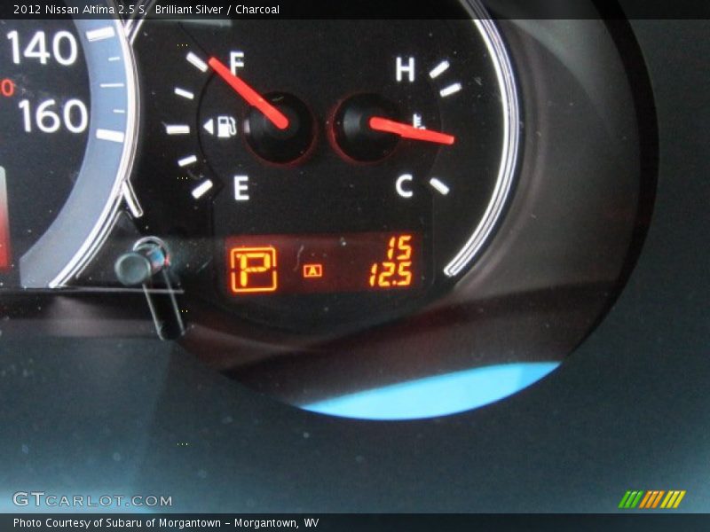 Brilliant Silver / Charcoal 2012 Nissan Altima 2.5 S
