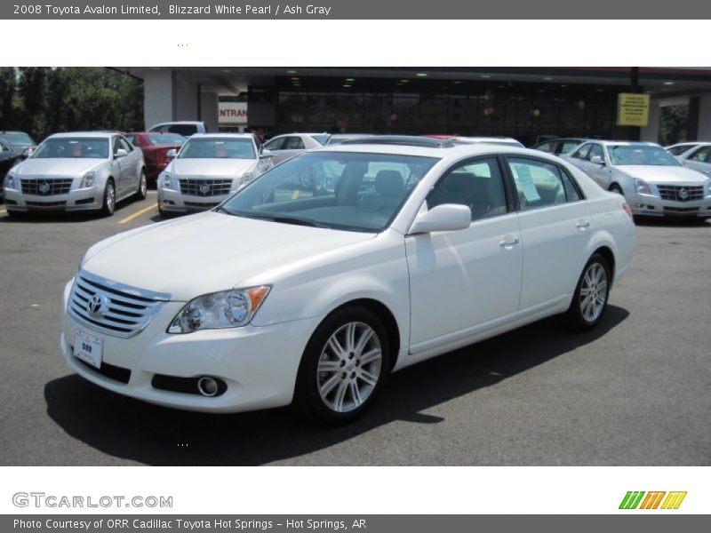 Blizzard White Pearl / Ash Gray 2008 Toyota Avalon Limited