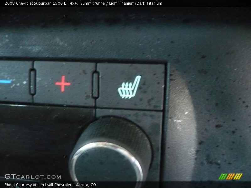 Summit White / Light Titanium/Dark Titanium 2008 Chevrolet Suburban 1500 LT 4x4