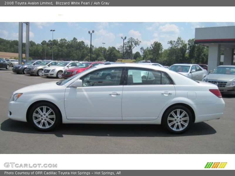 Blizzard White Pearl / Ash Gray 2008 Toyota Avalon Limited
