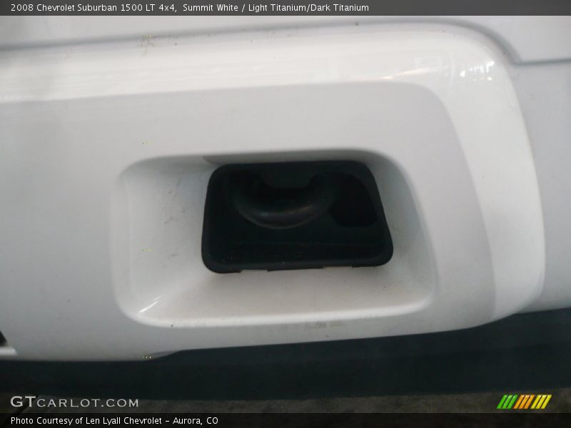 Summit White / Light Titanium/Dark Titanium 2008 Chevrolet Suburban 1500 LT 4x4