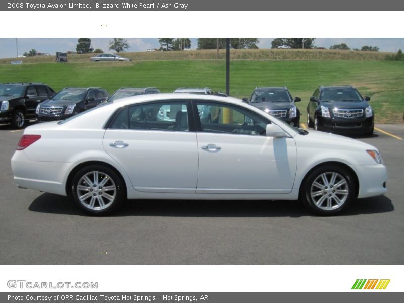 Blizzard White Pearl / Ash Gray 2008 Toyota Avalon Limited