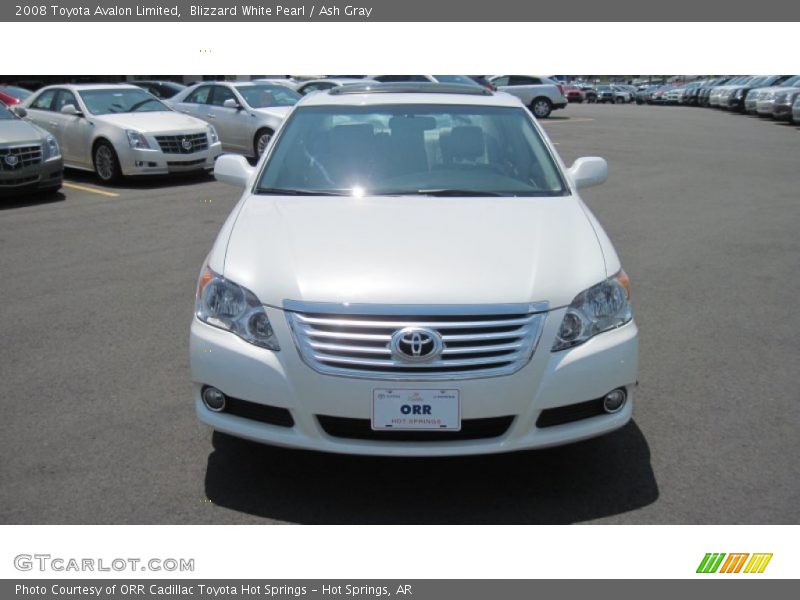 Blizzard White Pearl / Ash Gray 2008 Toyota Avalon Limited