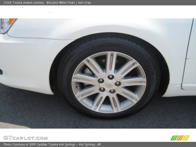 Blizzard White Pearl / Ash Gray 2008 Toyota Avalon Limited