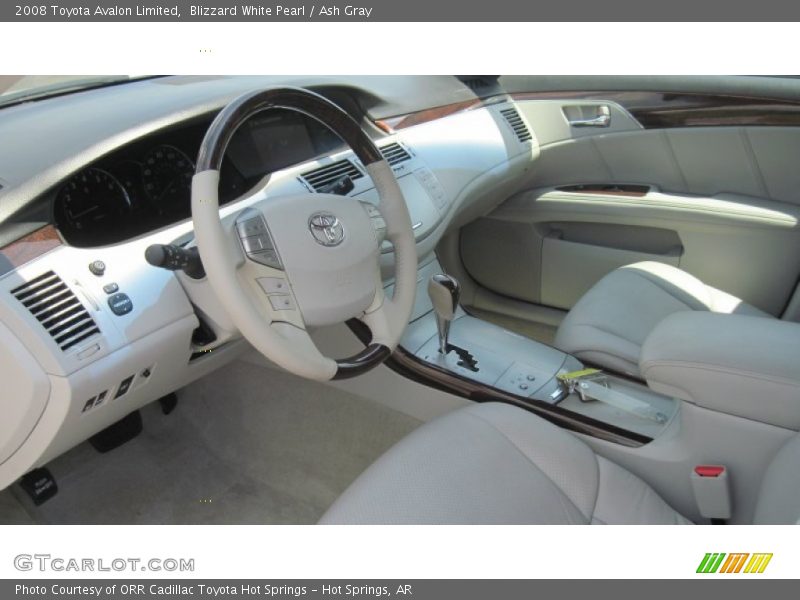 Blizzard White Pearl / Ash Gray 2008 Toyota Avalon Limited