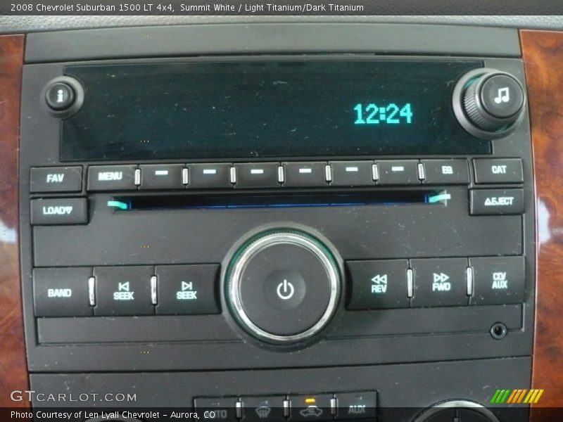 Summit White / Light Titanium/Dark Titanium 2008 Chevrolet Suburban 1500 LT 4x4