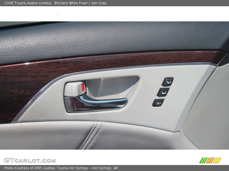 Blizzard White Pearl / Ash Gray 2008 Toyota Avalon Limited