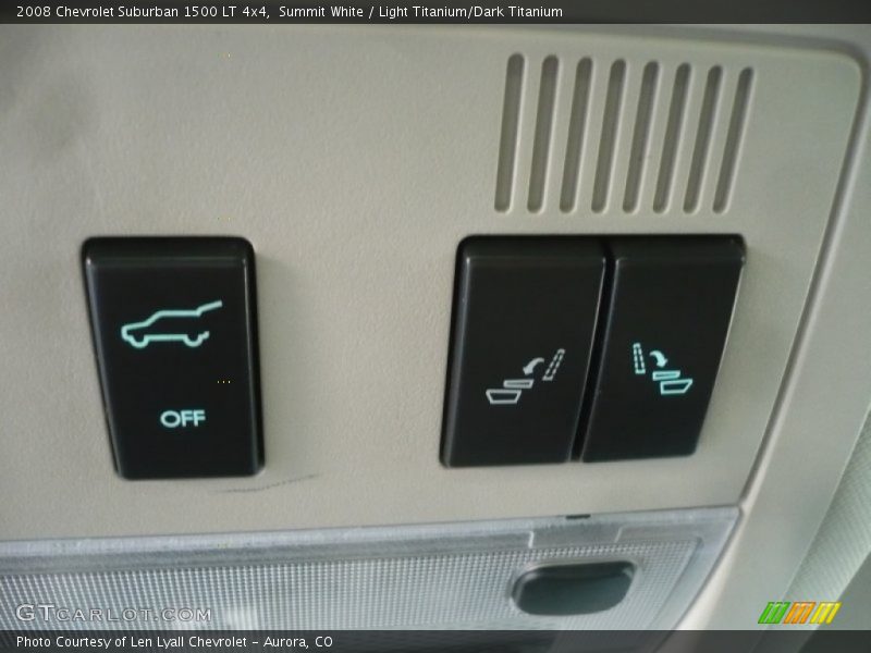 Summit White / Light Titanium/Dark Titanium 2008 Chevrolet Suburban 1500 LT 4x4