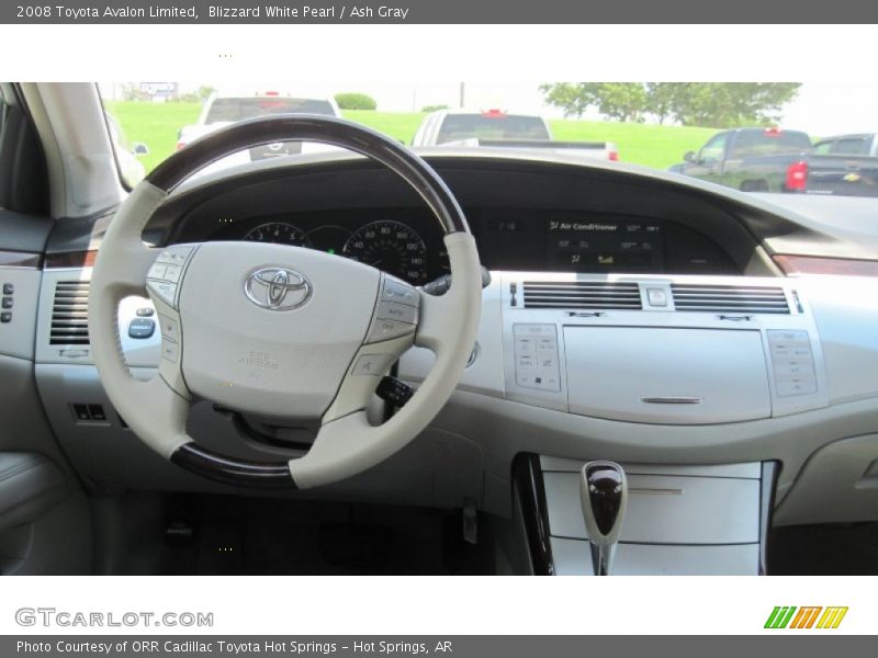 Blizzard White Pearl / Ash Gray 2008 Toyota Avalon Limited