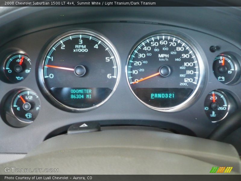  2008 Suburban 1500 LT 4x4 1500 LT 4x4 Gauges