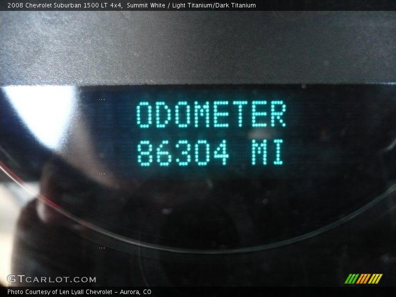 Summit White / Light Titanium/Dark Titanium 2008 Chevrolet Suburban 1500 LT 4x4