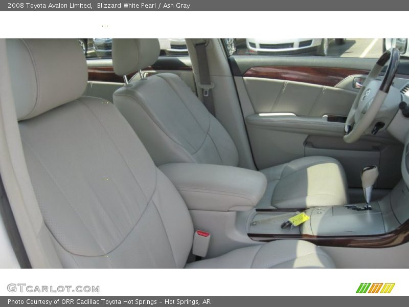 Blizzard White Pearl / Ash Gray 2008 Toyota Avalon Limited