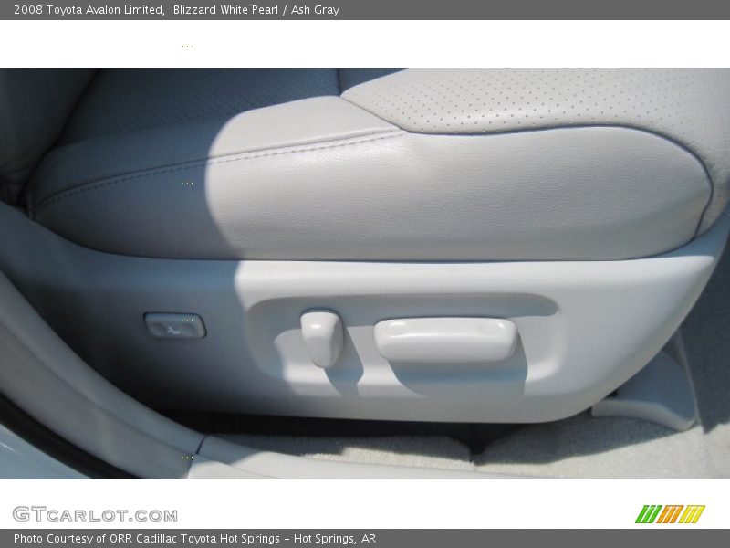 Blizzard White Pearl / Ash Gray 2008 Toyota Avalon Limited