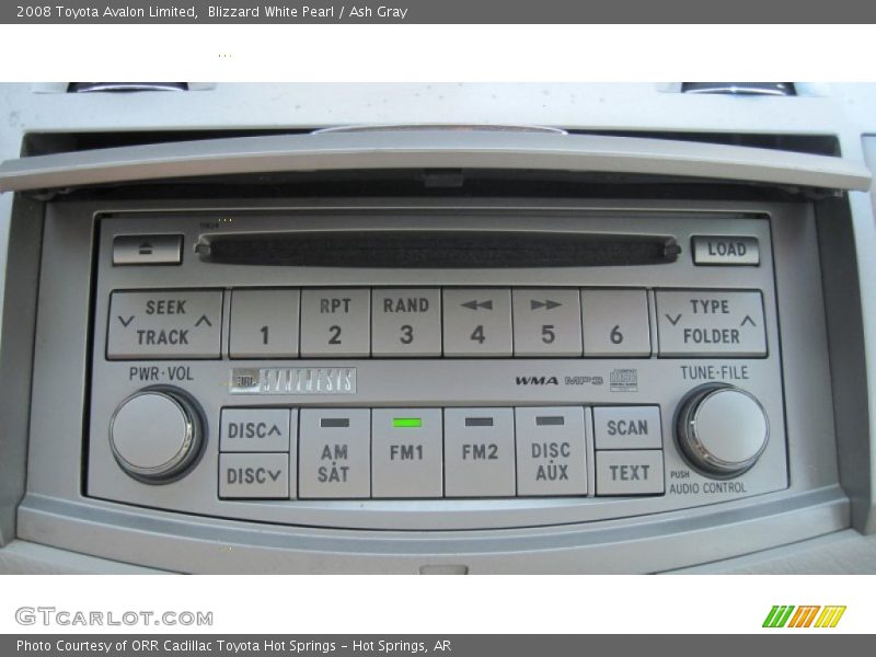 Blizzard White Pearl / Ash Gray 2008 Toyota Avalon Limited