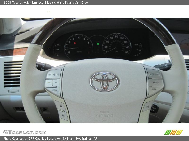 Blizzard White Pearl / Ash Gray 2008 Toyota Avalon Limited