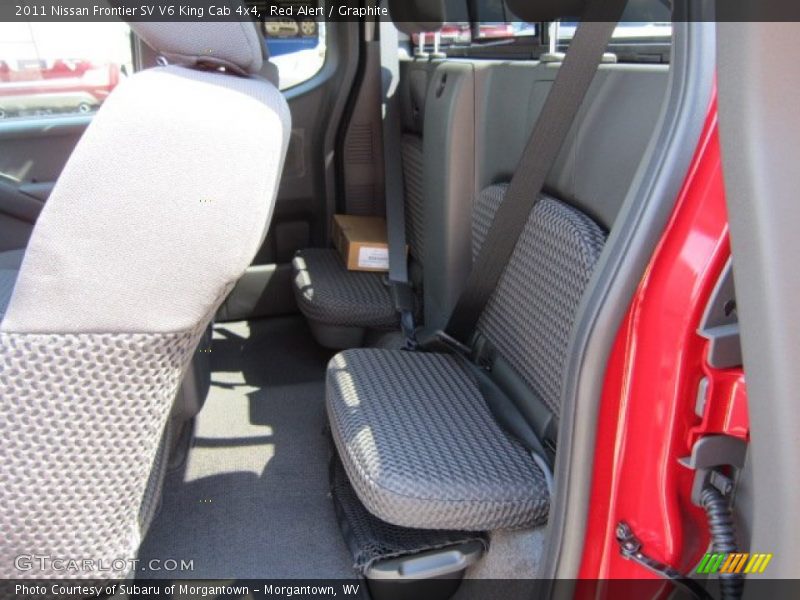 Red Alert / Graphite 2011 Nissan Frontier SV V6 King Cab 4x4