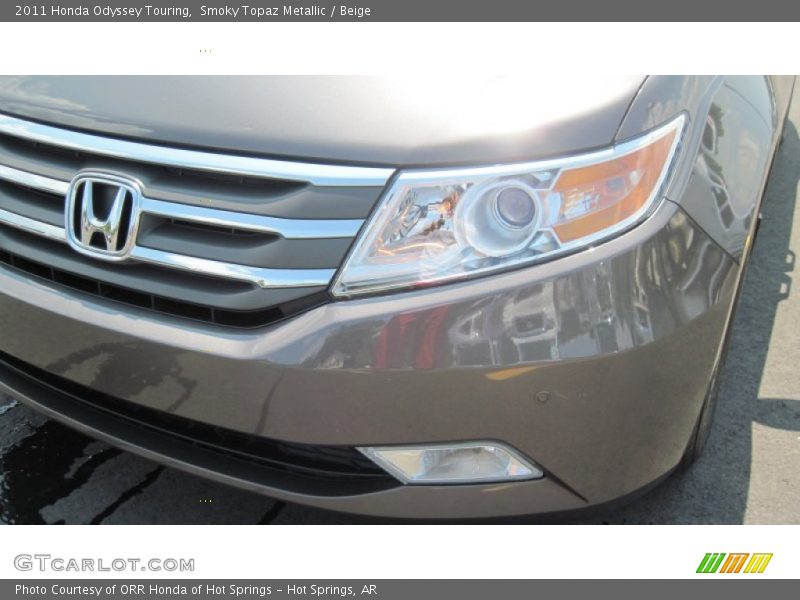 Smoky Topaz Metallic / Beige 2011 Honda Odyssey Touring