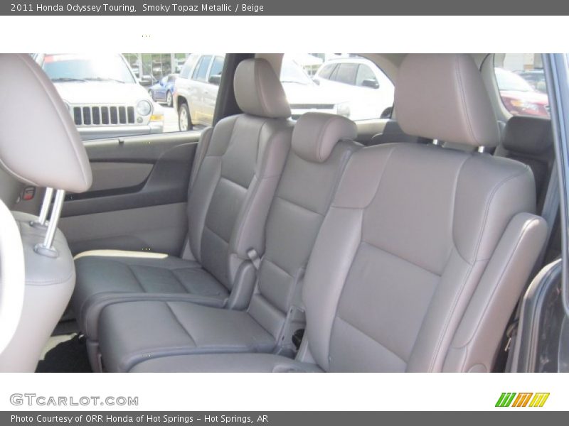  2011 Odyssey Touring Beige Interior