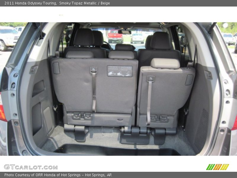 Smoky Topaz Metallic / Beige 2011 Honda Odyssey Touring
