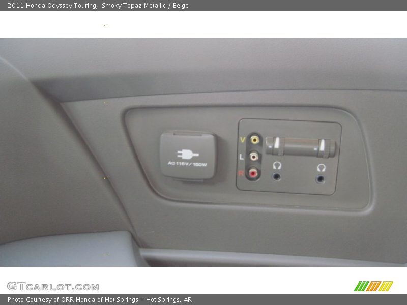 Smoky Topaz Metallic / Beige 2011 Honda Odyssey Touring