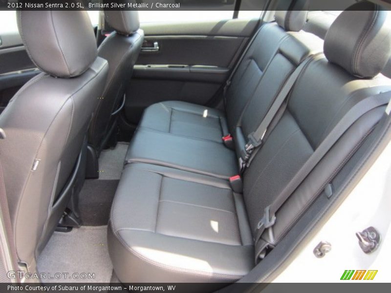 Brilliant Silver Metallic / Charcoal 2012 Nissan Sentra 2.0 SL