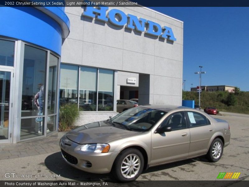 Light Almond Pearl Metallic / Sandstone 2002 Chrysler Sebring LX Sedan