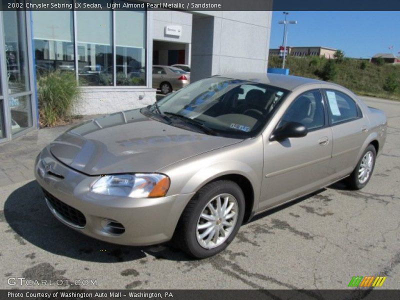 Light Almond Pearl Metallic / Sandstone 2002 Chrysler Sebring LX Sedan