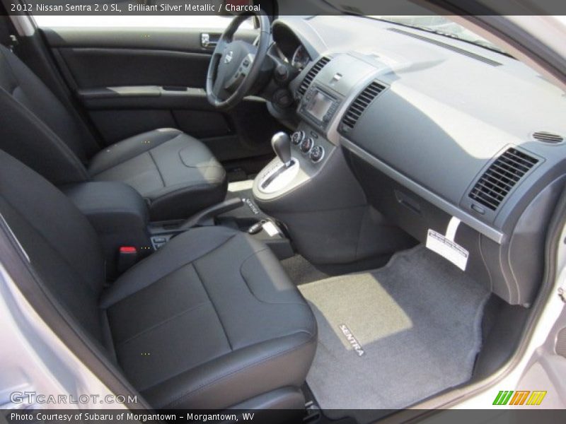 Brilliant Silver Metallic / Charcoal 2012 Nissan Sentra 2.0 SL
