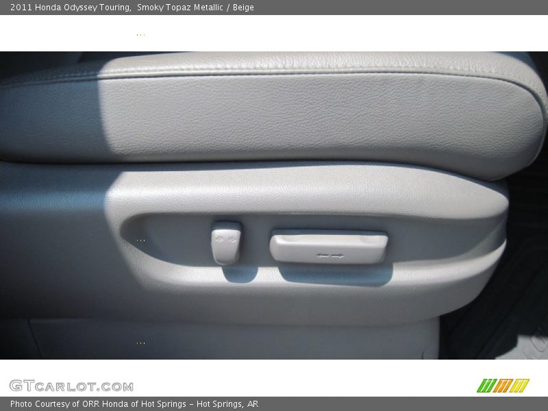 Smoky Topaz Metallic / Beige 2011 Honda Odyssey Touring