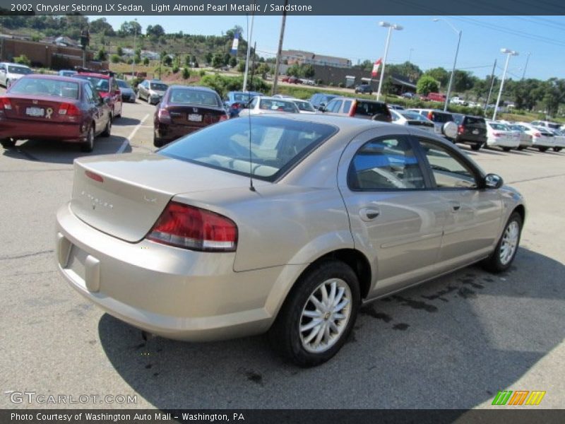Light Almond Pearl Metallic / Sandstone 2002 Chrysler Sebring LX Sedan
