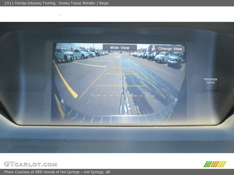 Smoky Topaz Metallic / Beige 2011 Honda Odyssey Touring
