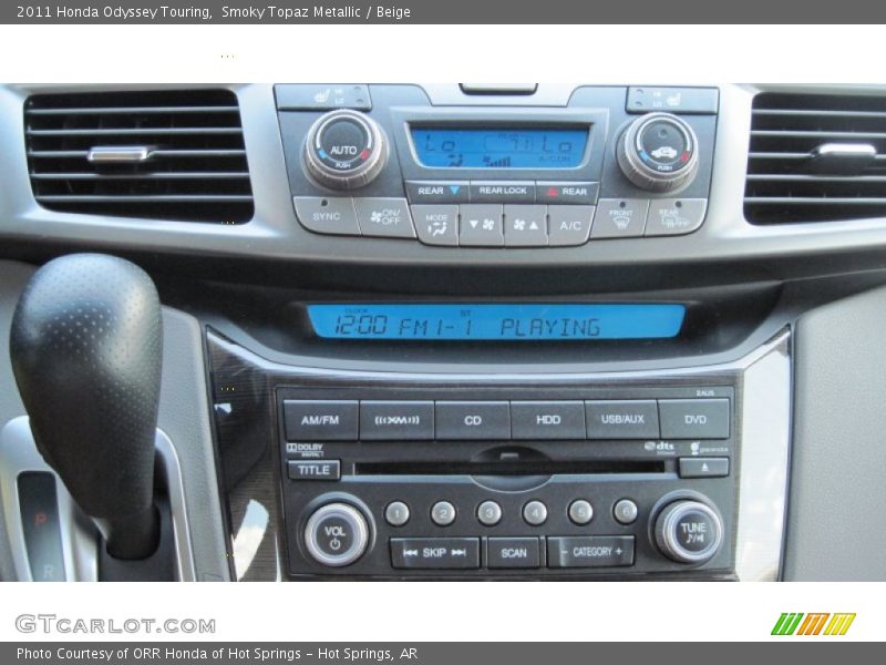 Smoky Topaz Metallic / Beige 2011 Honda Odyssey Touring