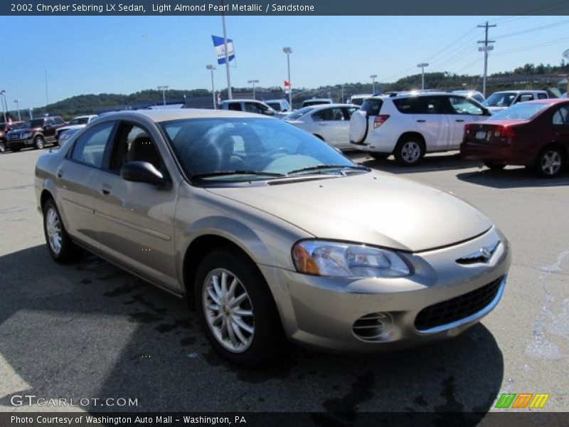 Light Almond Pearl Metallic / Sandstone 2002 Chrysler Sebring LX Sedan