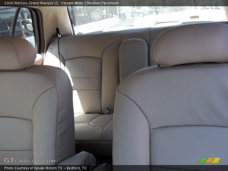 Vibrant White / Medium Parchment 2000 Mercury Grand Marquis LS