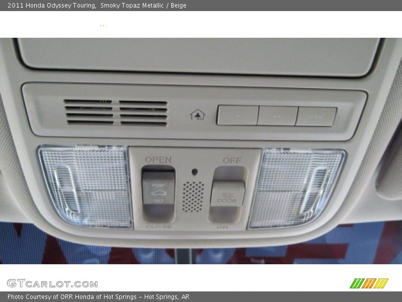 Smoky Topaz Metallic / Beige 2011 Honda Odyssey Touring