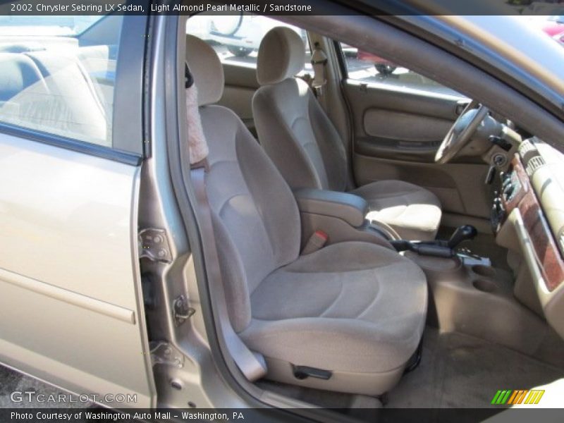 Light Almond Pearl Metallic / Sandstone 2002 Chrysler Sebring LX Sedan