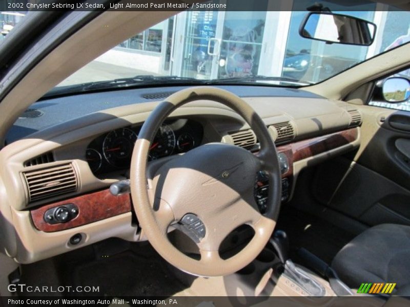 Light Almond Pearl Metallic / Sandstone 2002 Chrysler Sebring LX Sedan