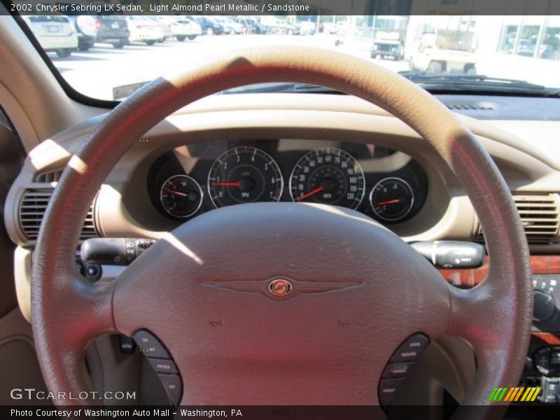 Light Almond Pearl Metallic / Sandstone 2002 Chrysler Sebring LX Sedan