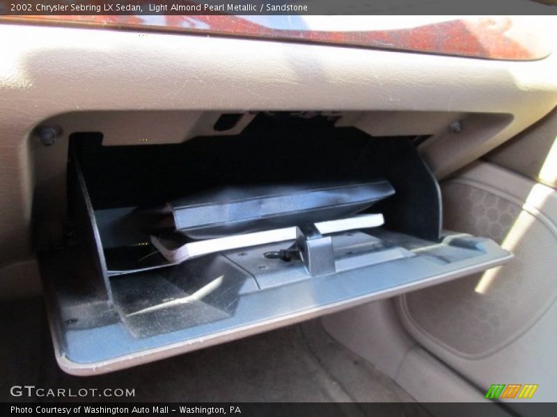 Light Almond Pearl Metallic / Sandstone 2002 Chrysler Sebring LX Sedan