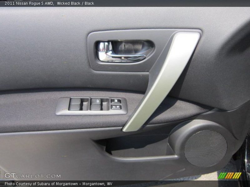 Wicked Black / Black 2011 Nissan Rogue S AWD