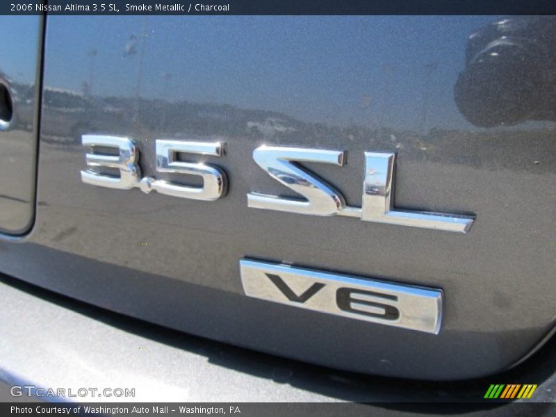 Smoke Metallic / Charcoal 2006 Nissan Altima 3.5 SL