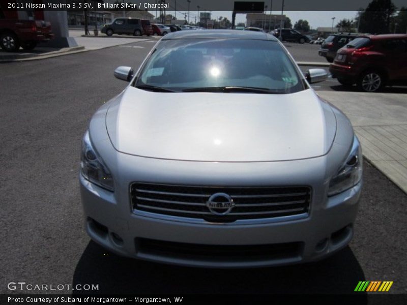 Brilliant Silver / Charcoal 2011 Nissan Maxima 3.5 SV